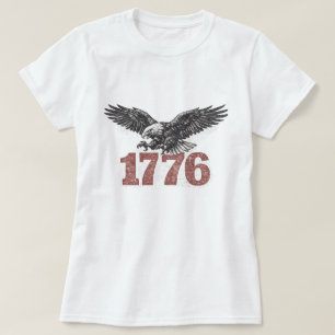 Retro 1776 Bald Eagle 250th Anniversary USA T-Shir T-Shirt