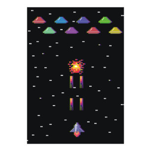 Retro 1908s Video game arcade Photo Print