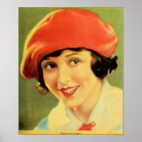 Retro 1920s Silent Movies Actress Florence Vidor