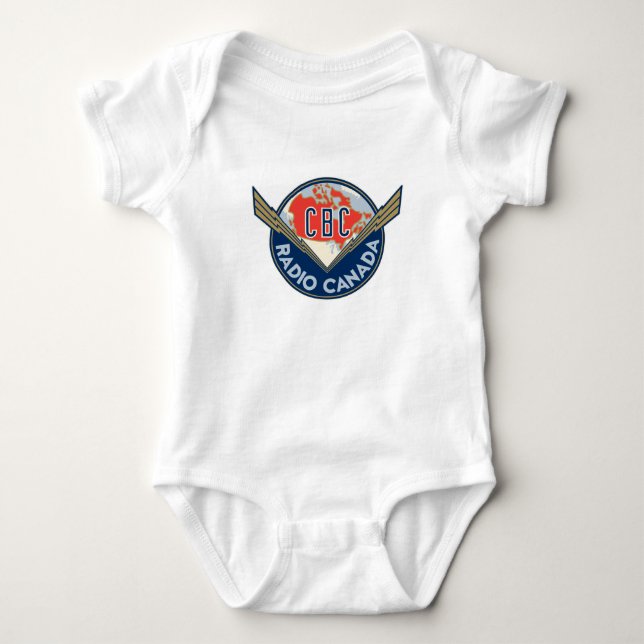 Retro 1940-1958 baby bodysuit (Front)