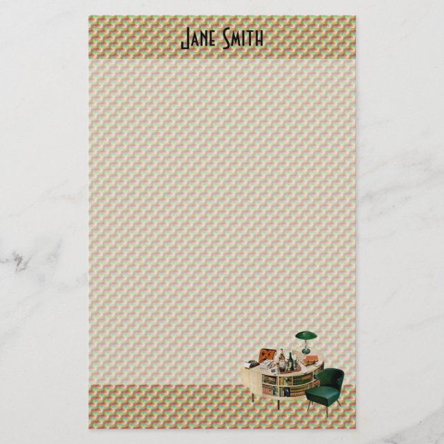 Retro 1940s Office Stationery (Front)