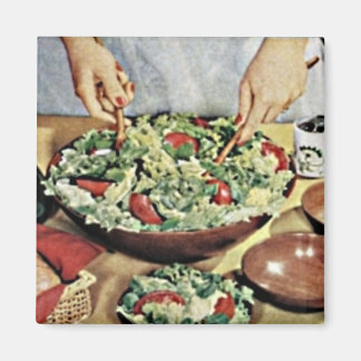 Retro 1950 Food Magnet 1