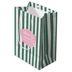 Retro 1950s Pink And Green Beverly Hills Party Medium Gift Bag