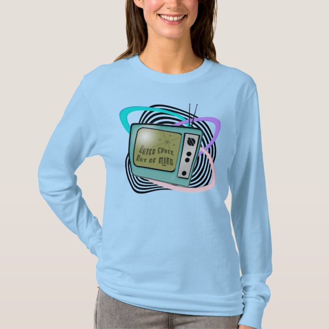 Retro 1950s TV - Atomic Age Grafix T-Shirt (Front)