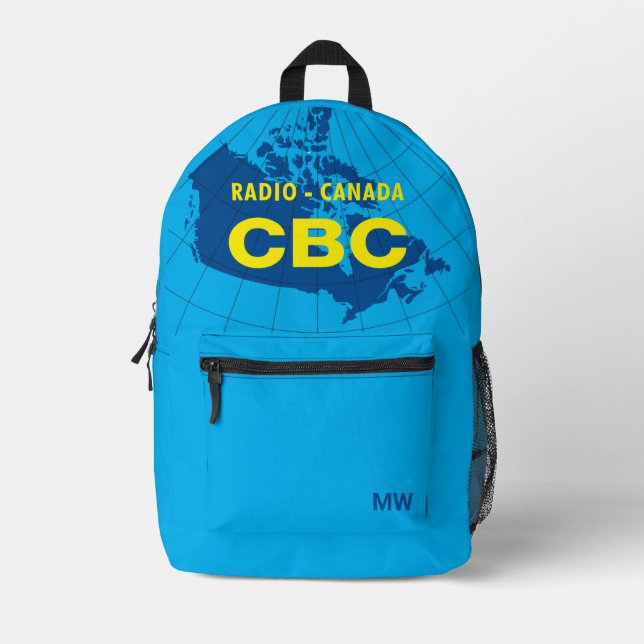 Retro 1958-1966 Logo Printed Backpack (Front)