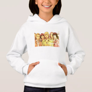 Retro 1970s Group of Men on Cosy Long Sleeve White
