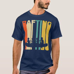 Retro 1970s Style White Water Rafting T-Shirt