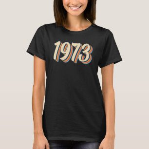 Retro 1973 Feminist Women's Rights Pro Choice T-Shirt