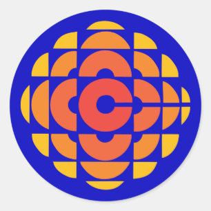 Retro 1974-1986 classic round sticker