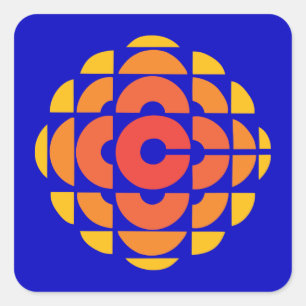 Retro 1974-1986 square sticker