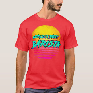 Retro 1980s Barista T-Shirt