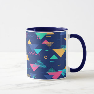 Retro 1980's Pattern Mug