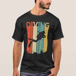 Retro 1980s Underwater Diving T-Shirt