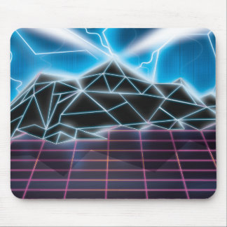 Retro 1980s video game graphic mouse mat