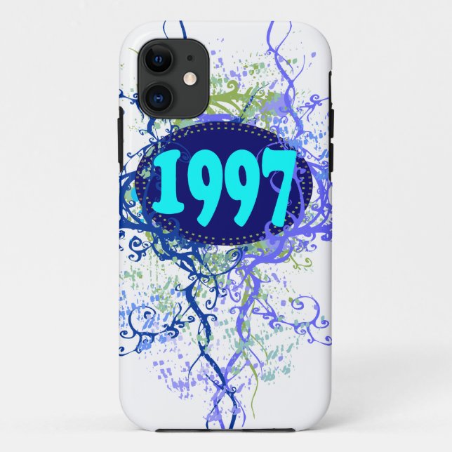 Retro 1997 Birthday and Since Case-Mate iPhone Case (Back)