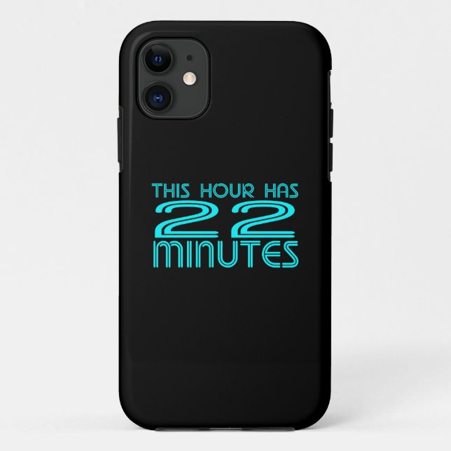 Retro - 22 Minutes Case-Mate iPhone Case (Back)