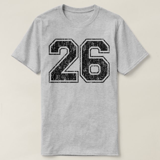 Retro 26 T-Shirt (Design Front)