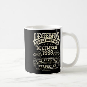 Retro 27th Birthday For Men 27 Year Old December 1 Coffee Mug