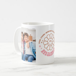 Retro 2 Photos with Quote Mother's Day Gift Coffee Mug
