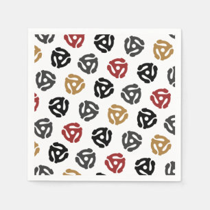 Retro 45 RPM Vinyl Record Birthday Napkins – Vinta