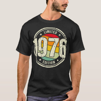 Retro 46 Year Old Vintage 1976 Limited Edition 46t T-Shirt