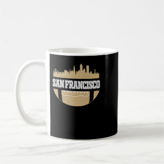 Retro 49ers Football Fan Vintage San Francisco Sky Coffee Mug