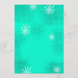 Retro 50's Style Background Invitation