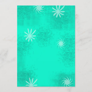 Retro 50's Style Background Invitation