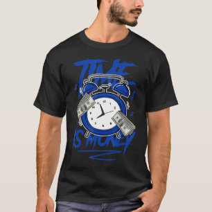 Retro 5 Racer Blue Time Is Money Racer Blue 5s Tee