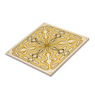 Retro 60s 70s California Nouveau Spanish Tile