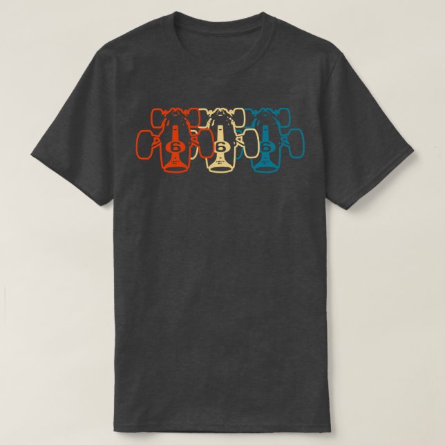 Retro 60s F1  Design T-Shirt (Design Front)
