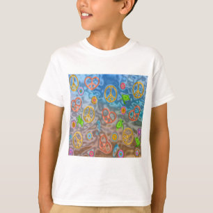 Retro 60s Peaceful Ocean Life Apparel Gifts T-Shirt