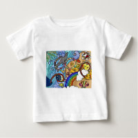 Retro 60s Psychedelic At The Beach Gifts Apparel