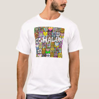 Retro 60s Psychedelic Shalom LOVE Apparel Gifts