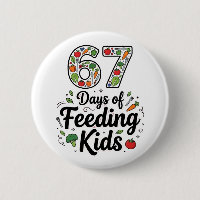 Retro 67 Days of Feeding Kids Lunch Lady Cafeteria