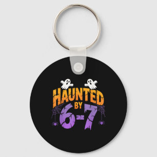 Retro 67 Halloween Haunted Spooky Six Seven 67 Hal Key Ring