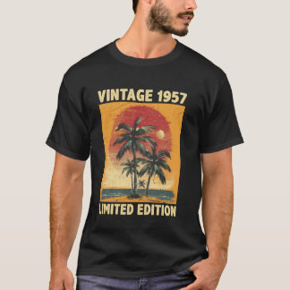 Retro 68th Birthday Decorations Vintage 1957 68 Ye T-Shirt