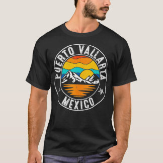 Retro 70s 80s Puerto Vallarta Mexico  T-Shirt