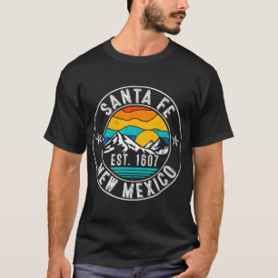 Retro 70s 80s Santa Fe New Mexico Nm T-Shirt