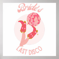 Retro 70s Bride’s Last Disco Bachelorette Party