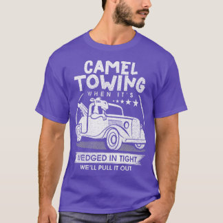 Retro 70s Camel Towing Services Vintage Tow Truck T-Shirt