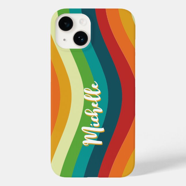Retro 70s Case-Mate iPhone case (Back)