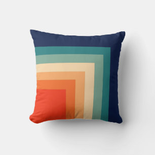 Retro 70s Colour Palette Cushion