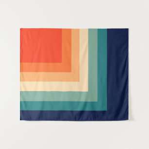 Retro 70s Colour Palette Tapestry
