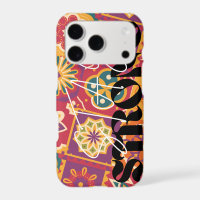 Retro 70s Floral Patchwork Stay StrongEmbrace vib