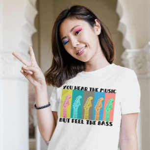 Retro 70s guitar and music vibes graphic T-Shirt