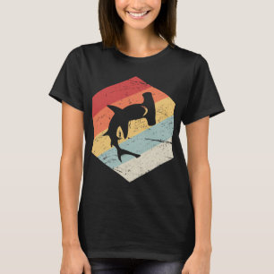 Retro 70s Hammerhead Shark Icon T-Shirt