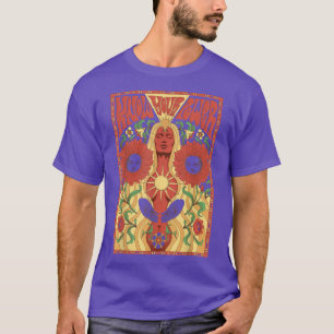 Retro 70s Style Feminist Art Womens Day Feminism 5 T-Shirt