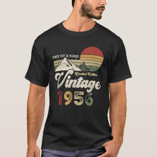 Retro 70th 1956 Gifts 70 Years Old Made in 1956 T-Shirt