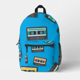 Retro 80s 90s Colourful Cassette Tapes Backpack